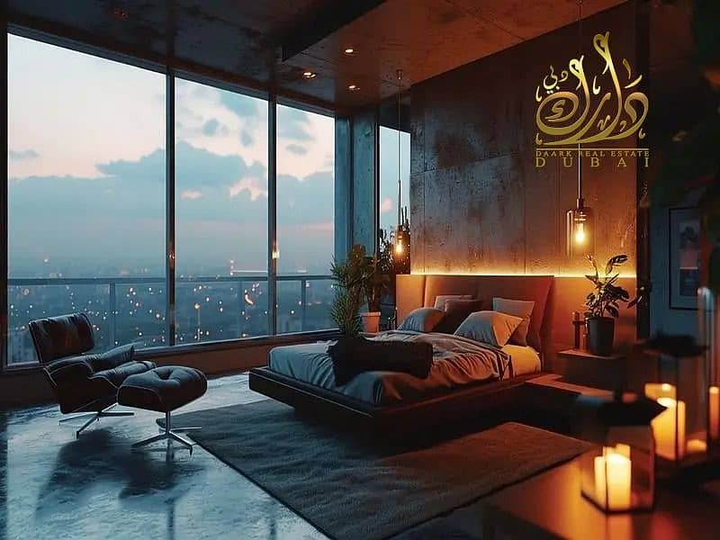 1 BHK+STUDY ROOM |10 MINS TO BURJ KHALIFA | NEAR TO METRO | FURNISHED | HIGH RENTAL INCOME