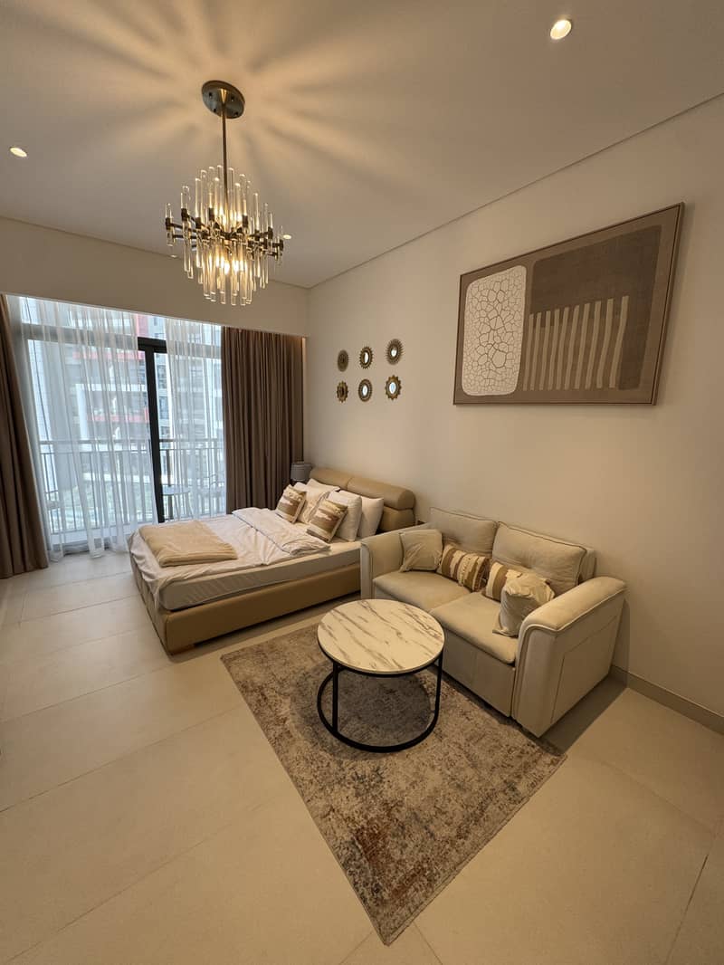 Brand-new furnished studio | First tenant | Ready to move in