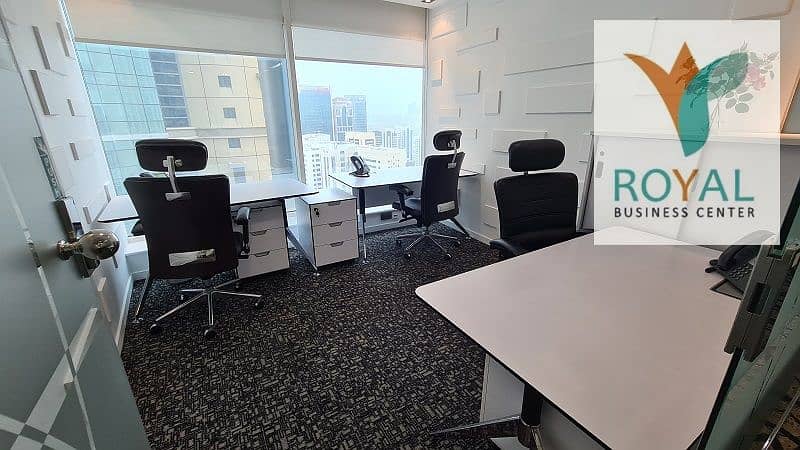 Elegant all inclusive serviced office starting AED. 2750/- Monthly ...