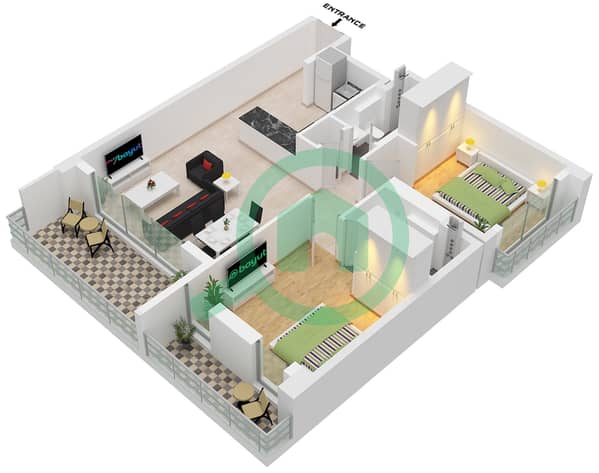 Type F Floor 2-12