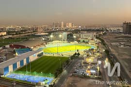 شقة في برج هيرا،مدينة دبي الرياضية 1 غرفة 100000 درهم - 14389472