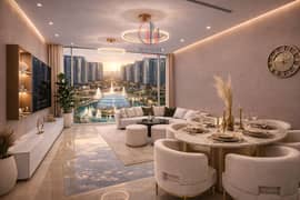 Comfortable Family Living: Furnished 1BR Apartment in Ajman Lagoon Community – Tiger Downtown