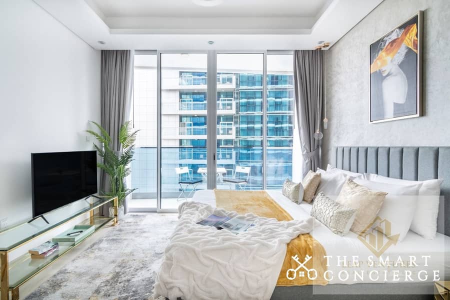 Canal Water Front I Prime Marasi Drive | Large Studio | Modern & Pristine