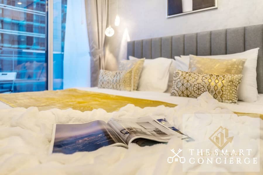 Canal Water Front I Prime Marasi Drive | Large Studio | Modern & Pristine