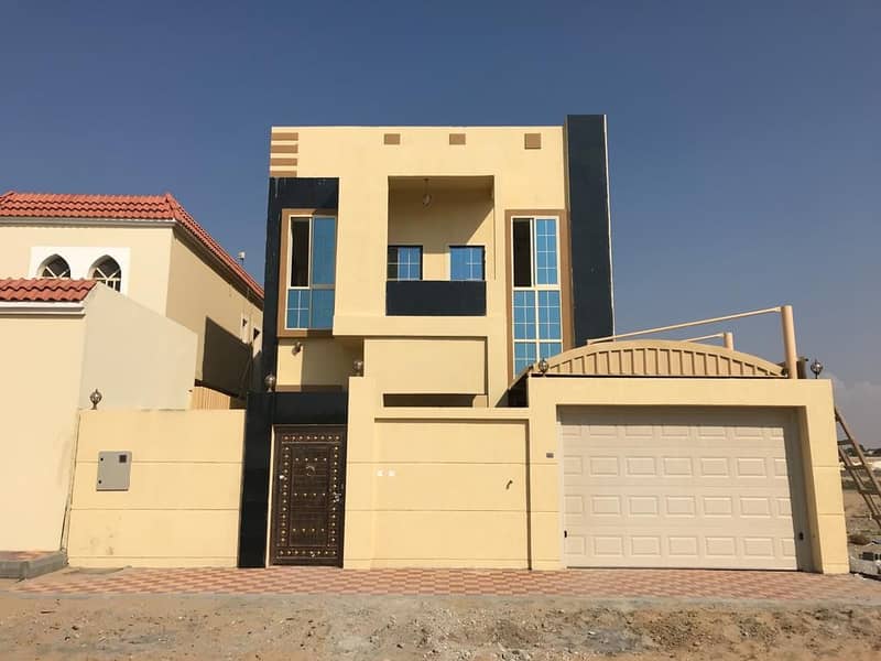 New  modern villa  for an excellent price and personal finishing free hold in ajman