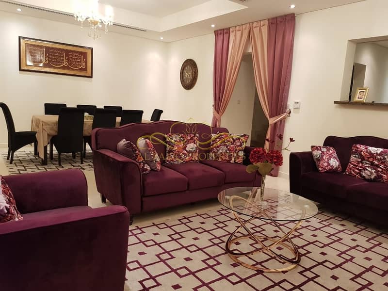 Fully furnished  Townhouse available for Rent- Al Furjan