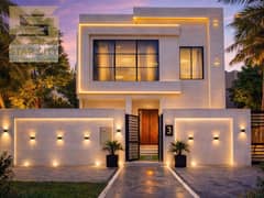 For Sale | Modern European Design Villa – Al Helio, Ajman Prime Location Opposite the Mosque | Including Registration & Ownership Fees A g