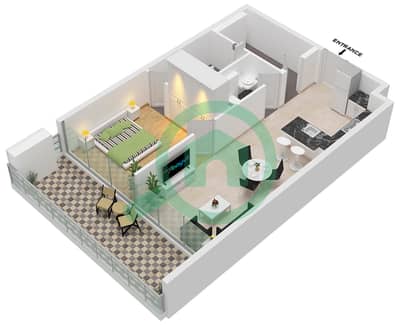 Coventry Gardens 2 - 1 Bedroom Apartment Unit 2 FLOOR 1 Floor plan Coventry Gardens 2 - 1 Bedroom Apartment Unit 2 FLOOR 1 Floor plan