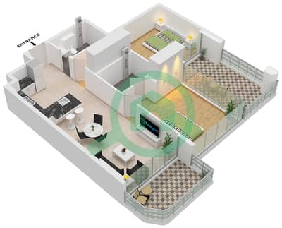 Coventry Gardens 2 - 2 Bedroom Apartment Unit 3,4 FLOOR 2-11 Floor plan Coventry Gardens 2 - 2 Bedroom Apartment Unit 3,4 FLOOR 2-11 Floor plan