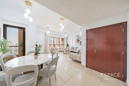 2 habitaciones Apartamento para en Alquiler en Jumeirah Beach Residence (JBR), Dubai - Apartamento en Jumeirah Beach Residence (JBR)，Rimal，Rimal 1, 2 dormitorios, 150000 AED - 7586697