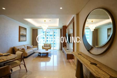 1 Bedroom Apartment for Rent in Dubai Harbour, Dubai - Fully Furnished | Partial Sea View | Ready to View