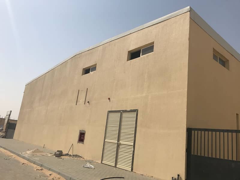 New Warehouse Available for rent  in Emirates Industrial City Al Sajaa with High Voltage