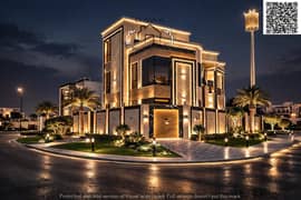 فيلا زاوية عصرية للغاية | طابق أرضي + طابقين مع سطح مفتوح | جاهزة للسكن | تسجيل مجاني