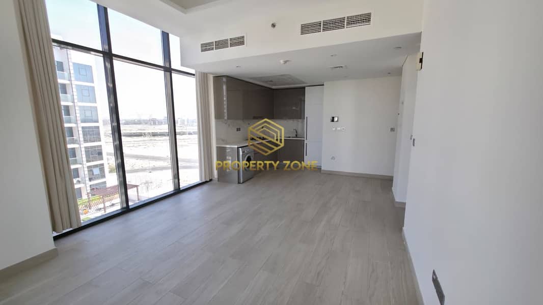 1BR Apartment | Azizi Riviera | Balcony | Community & Pool View