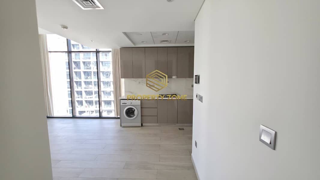 1BR Apartment | Azizi Riviera | Balcony | Community & Pool View