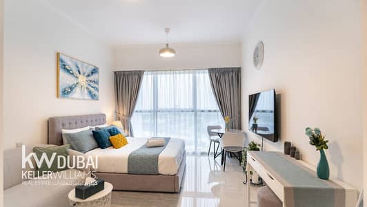 Studio for Sale in DAMAC Hills, Dubai - Partial Park View | Fully Furnished | Rented Studio for Sale in DAMAC Hills, Dubai - Partial Park View | Fully Furnished | Rented