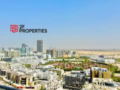 شقة بغرفة نوم واحدة | Skyz by Danube | شرفة | إطلالة على المدينة والطريق