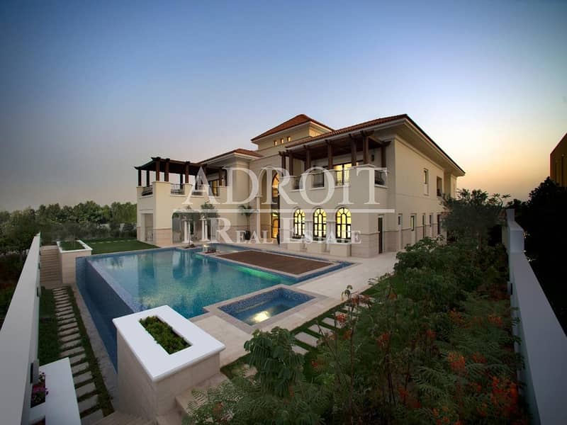 Best Location for Mediterranean 7BR Mansion in the Heart of Dubai!