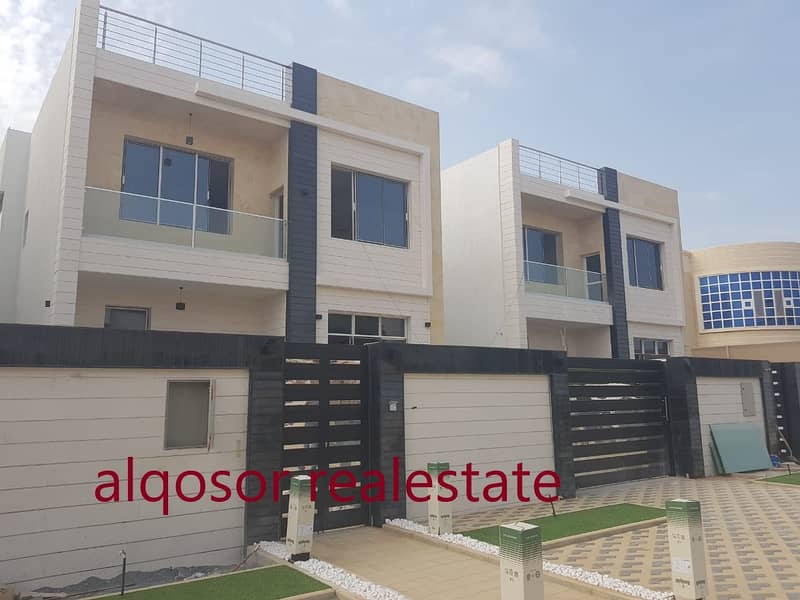Villa for sale European design finishes Super Deluxe freehold for all nationalities with the possibility of bank financing