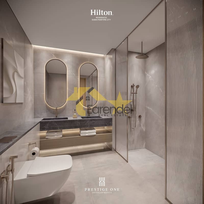 3 1BED_Bathroom_-Hilton-Residences-DMC-2. jpg