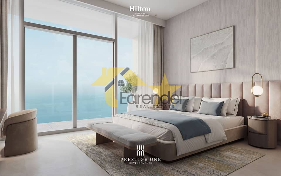 4 1BED_Bedroom_-Hilton-Residences-DMC-2. jpg