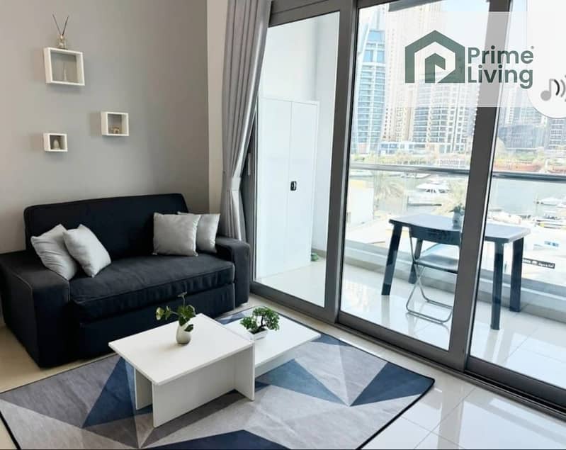 Furnished Spacious Studio | DEC Towers 2 | Dubai Marina