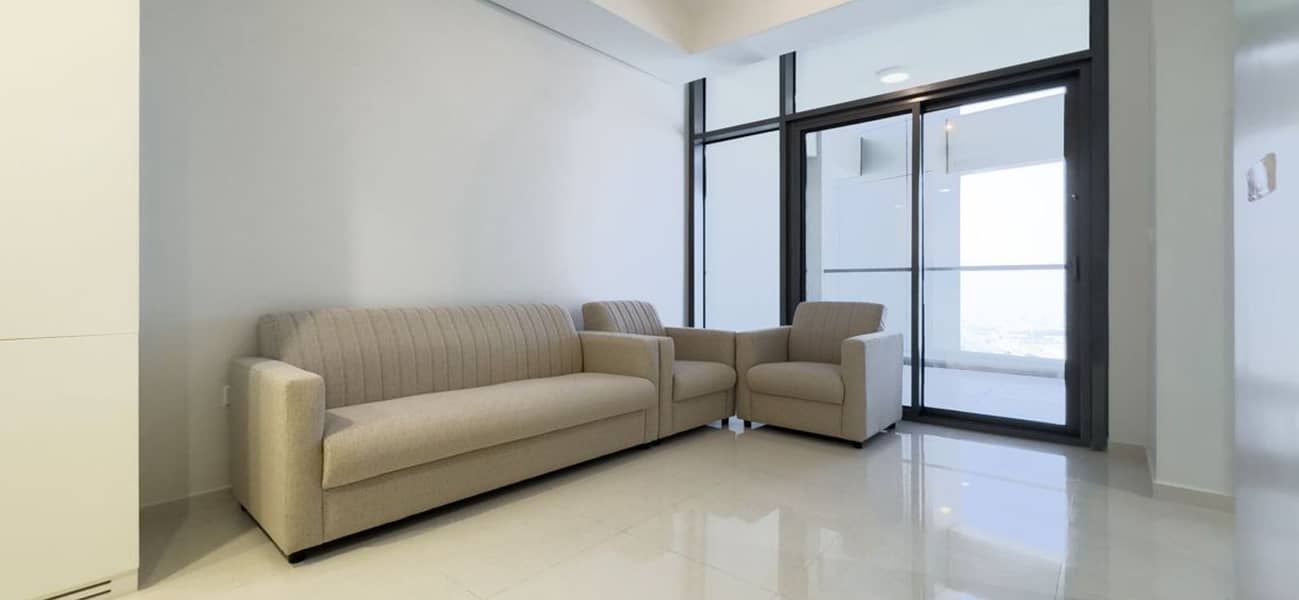 2BR Apartment | Aykon City Tower C Arabian Sea, The Iconic Burj Al Arab, and The bustling Sheikh Zayed RoadViews | Balcony Access