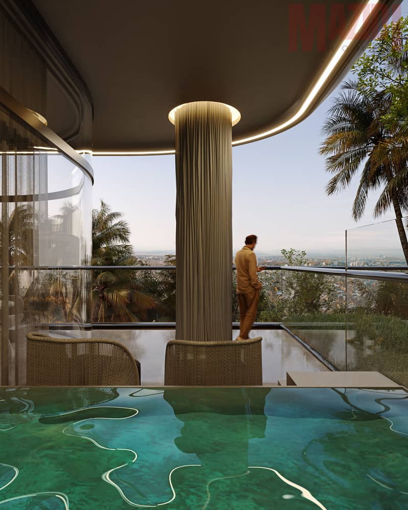 2-Bed Penthouse | Skyline & Pool View | Balcony Access - Image 7