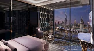 3BR Apartment | Burj Khalifa & Marina View | High Floor | Private Pool