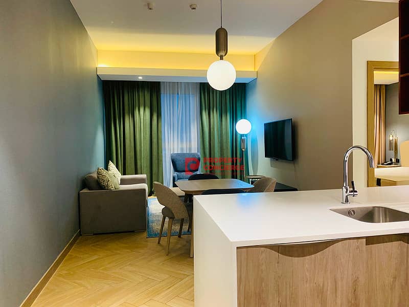 Semi Furnished 1BHK | All Bills | Balcony | View | Bayut.com
