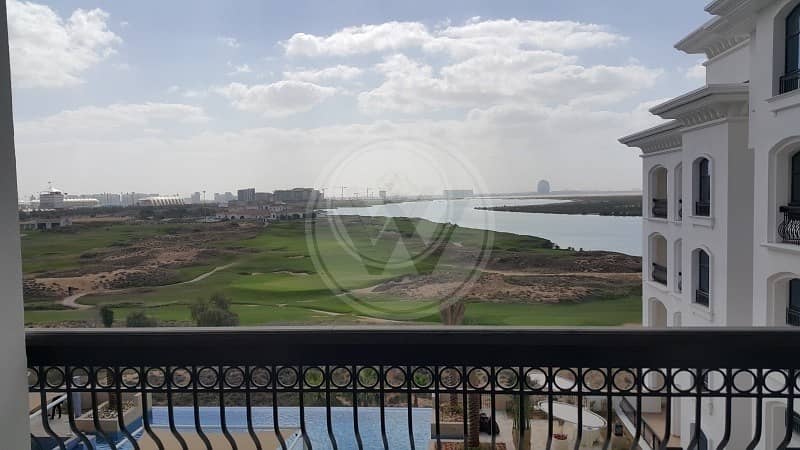 Sea and golf views |Large size 2 bedroom