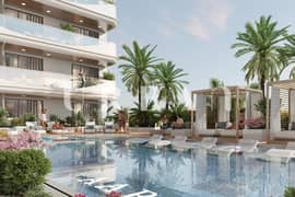 شقة بغرفتي نوم | شرفات مظلمة | مناظر متعددة | حمام سباحة وصالة ألعاب رياضية