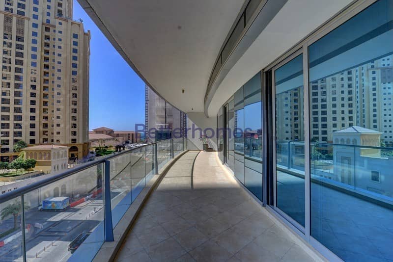 Unfurnished | Spacious | Partial Sea View