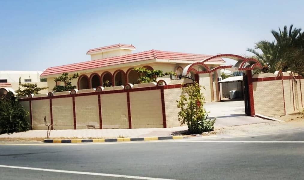 For sale Villa ground floor personal finishing with electricity and air conditioning price 300 million dirhams negotiable