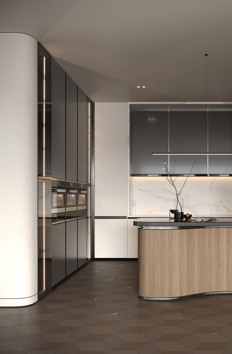 2BR Apartment | Mercedes Benz Places | Burj Khalifa & Canal View - 21