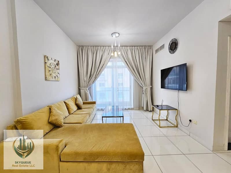 Fully Furnished | Spacious 1bhk | 02 Cheques