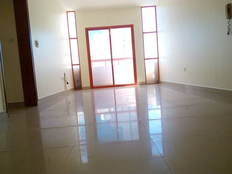Excellent 02 Bedroom Hall Apartment with Wardrobes And Balcony at Delma Street Muroor Road