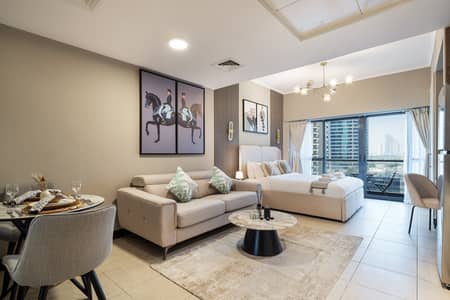 Studio te Huur in Jumeirah Lake Towers (JLT), Dubai - Oak Tree Goldcrest View 1 412 - 02. jpg