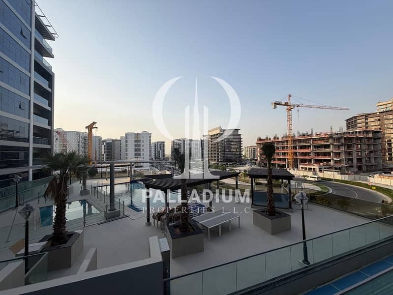 2BHK WITH PRIVATE TERRACE |I BRAND NEW I| MAID ROOM |I POOL VIEW