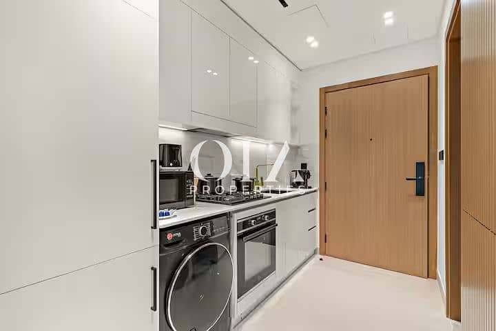 Furnished Studio | Binghatti Azure | Best Price | vacant