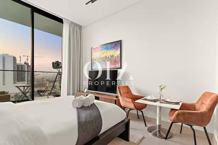 Furnished Studio | Binghatti Azure | Best Price | vacant