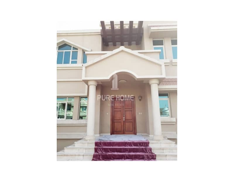 Excellent 6 Bedrooms Villa with Maid's Room  in Al Mushrif Area ! HOT  PRICE