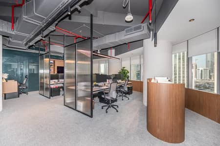 Office for Rent in Jumeirah Lake Towers (JLT), Dubai - Premium Luxury Office | Fully Fitted | Grade A