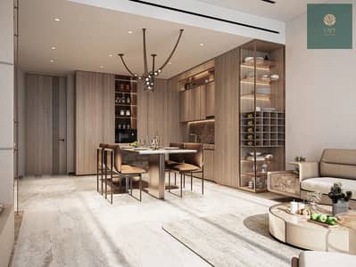 2 Bedroom Flat for Sale in Dubai Islands, Dubai - SeaCliff-living-kitchen_004. jpg