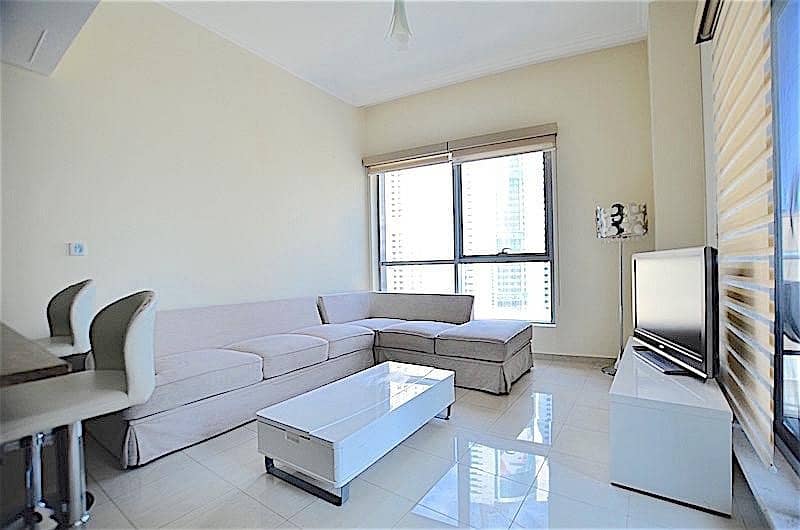 2 1 Fully Furnished 1 Bed with Balcony | Marina View