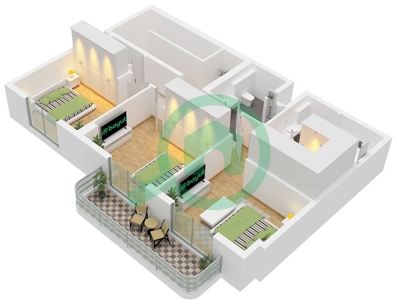 Type A2 Unit 5 Floor Podium
Type A3 Unit 3 Floor Ground Podium Pier Point 1 - 3 Bedroom Townhouse Type/unit A2,A3 / UNIT 1,3,5 Floor plan Type A2 Unit 5 Floor Podium
Type A3 Unit 3 Floor Ground Podium interactive3D