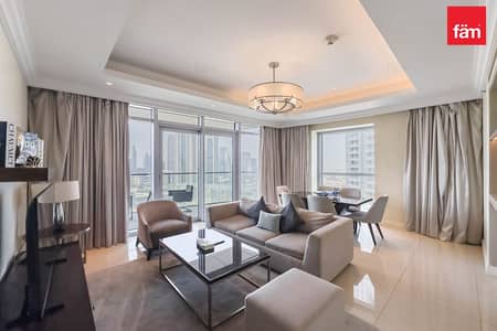 2 Bedroom Hotel Apartment for Rent in Downtown Dubai, Dubai - Full Burj View | Vacant | Fully Furnished