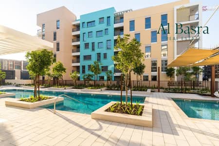 1 Schlafzimmer Wohnung zum Verkauf in Al Zahia, Sharjah - 1br-sharjah-uptown-al-zahia-pool-view. jpeg