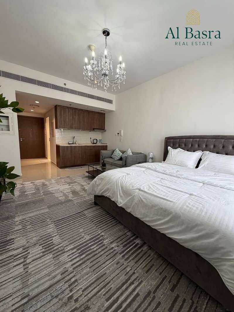 4 modern-studio-sleeping-area-uptown-al-zahia-2. jpeg