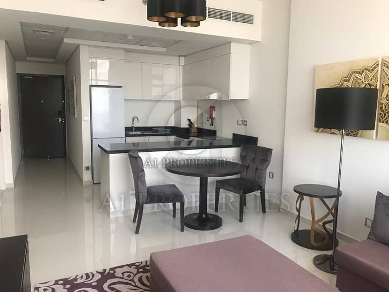 Spacious Brand New Furnished 1BR on High Floor